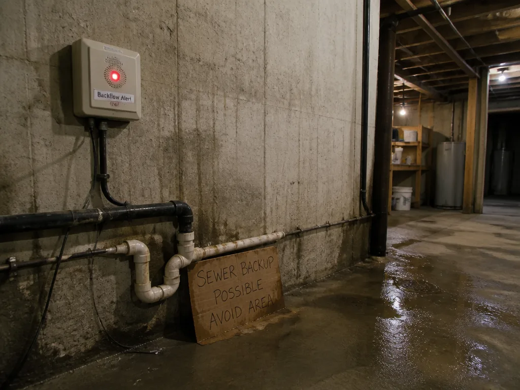 Recognizing a Common Sewer Backflow Alarm