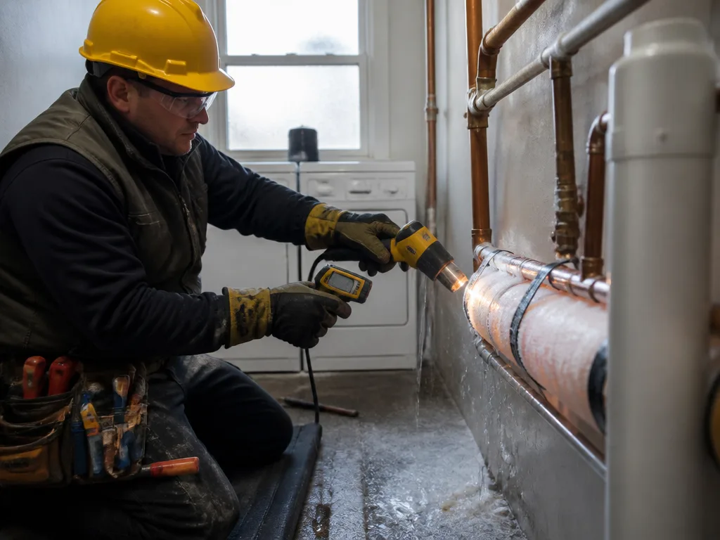 Frozen Pipe Repair