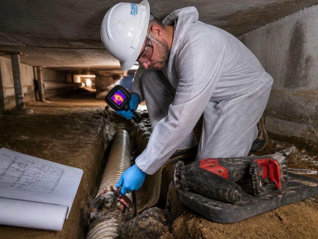 Slab Leak Repair