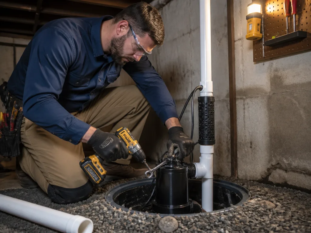 Sump Pump Installation